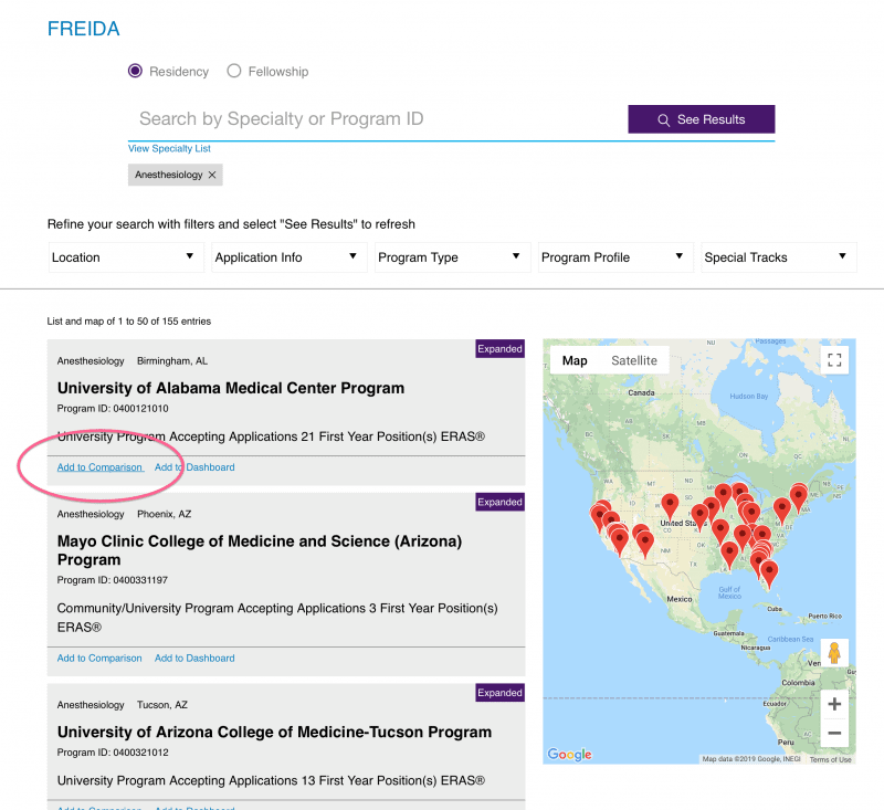 FREIDA: The quot Residency Search Engine quot You #39 ve Been Looking For