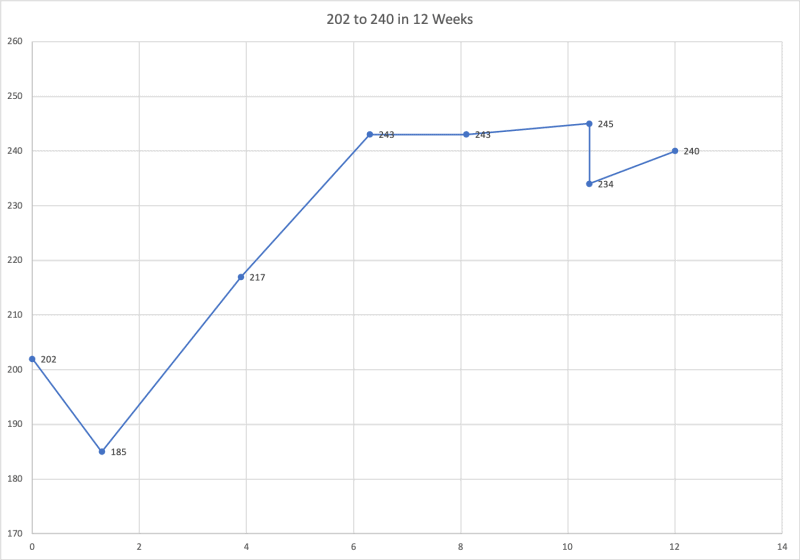 Step 1 240s - 202 to 240 in 12 Weeks