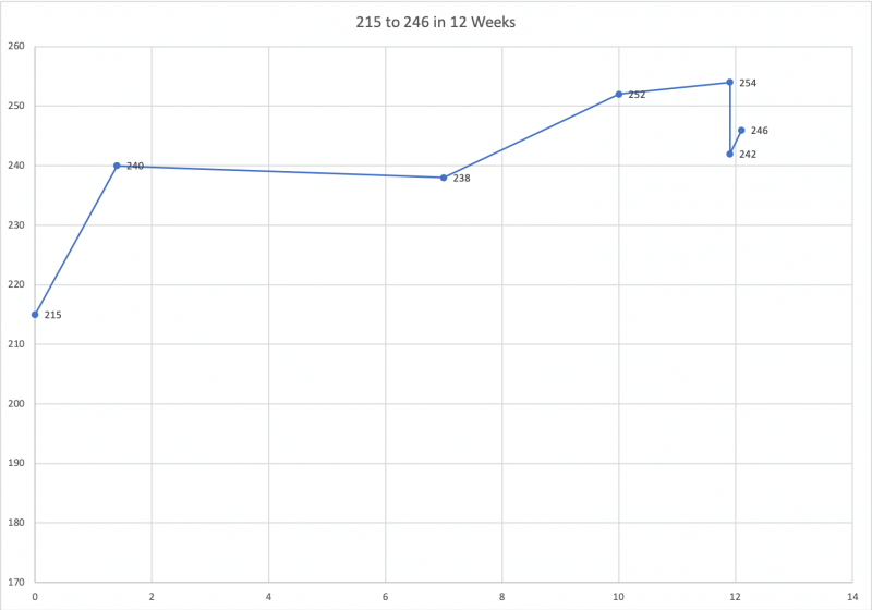 Step 1 240s - 215 to 246 in 12 Weeks